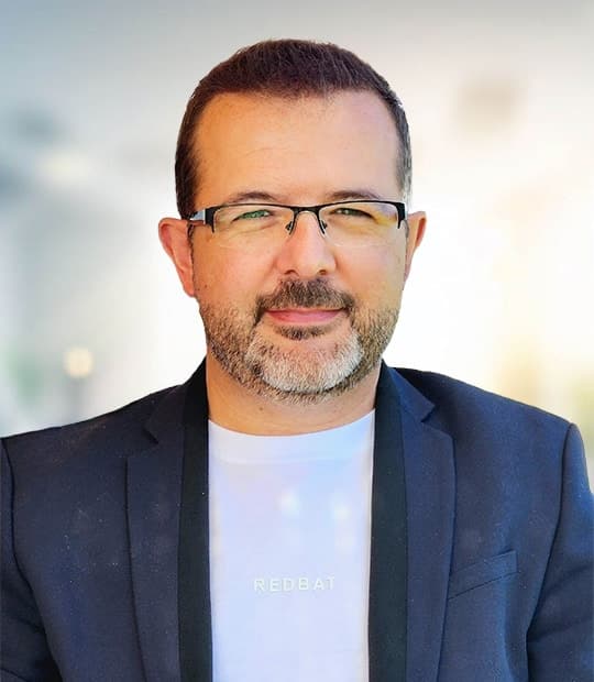 Portrait of Jaco Meintjes, founder of InspireTel